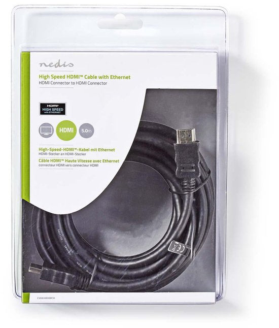 High Speed met Ethernet | HDMI™ Connector | HDMI™ Connector | | | m | | | Zwart | - afbeelding 33