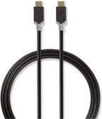 USB-Kabel | USB 3.2 Gen 2 | USB Type-C™ Male | USB Type-C™ Male | 10 Gbps | Verguld | 1.00 m | Rond | PVC | Antraciet | Polybag - afbeelding 5