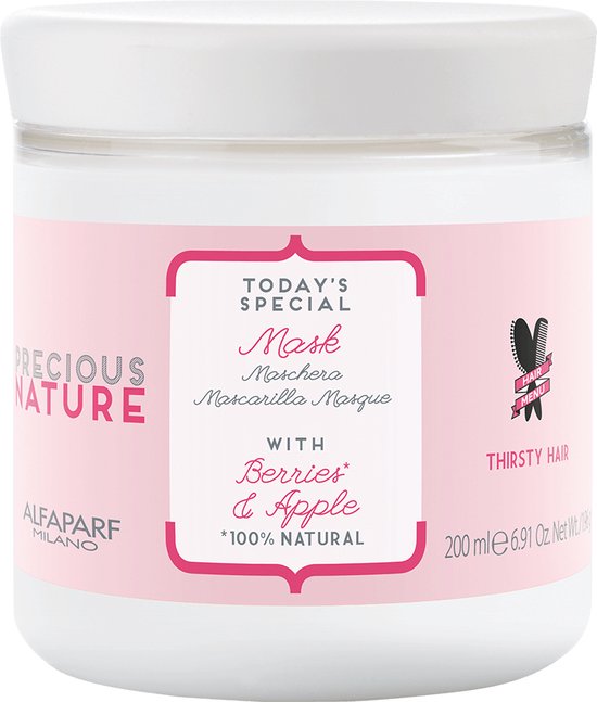 Haarmasker Precious Nature Alfaparf Milano Droog haar (200 ml) - afbeelding 2