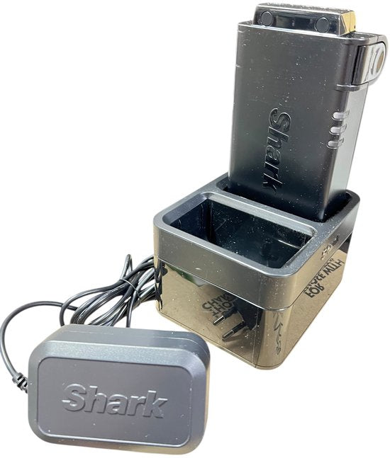 Shark Originele uitbreidingsset voor IZ300-serie steelstofzuiger Li-ion accu + Dubbele lader + Adaptor (3-delige set) - afbeelding 1