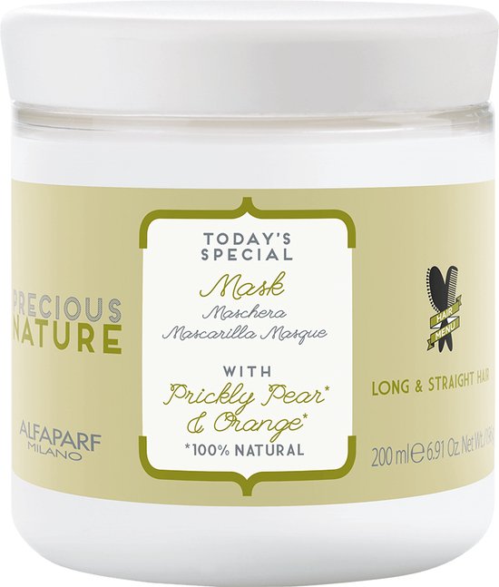 Haarmasker Precious Nature Alfaparf Milano Haar Soepel (200 ml) - afbeelding 2