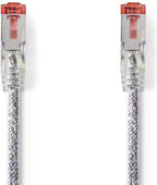 Nedis CAT6 Netwerkkabel - RJ45 Male - RJ45 Male - S/FTP - 20.0 m - Rond - LSZH - Transparant - Polybag - afbeelding 2