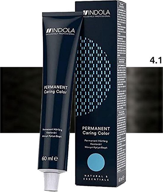 Indola - Indola Profession Permanent Caring Color 4.1 60ml - afbeelding 1