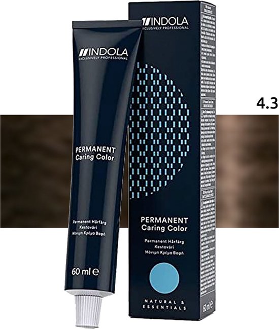 Indola - Indola Profession Permanent Caring Color 4.3 60ml - afbeelding 1