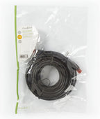 Nedis CAT6 Netwerkkabel - RJ45 Male - RJ45 Male - U/UTP - 15.0 m - Rond - PVC - Zwart - Envelop - afbeelding 2