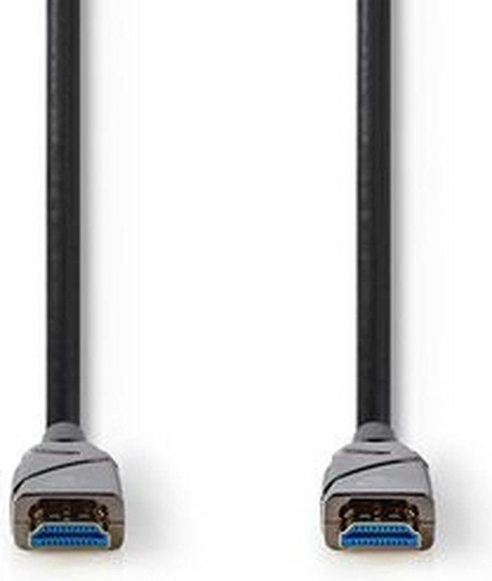 Actieve Optische High Speed HDMI-Kabel met Ethernet - HDMI Connector - HDMI Connector - 4K@60Hz - 18 Gbps - 200.0 m - Rond - PVC - Zwart - Gift Box - afbeelding 6