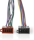 Nedis ISO-Kabel voor Autoradio - Geschikt voor Sony - 0.15 m - Rond - PVC - Polybag - afbeelding 1