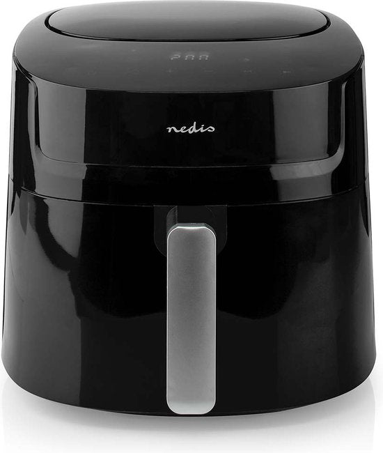 Nedis Airfryer XXL - 7,2L - Digitale Display - 8 Programma's - Tot 6 Personen - Zwart - afbeelding 1