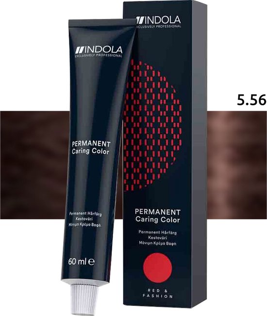 Indola - Indola Profession Permanent Caring Color 5.56 60ml - afbeelding 1
