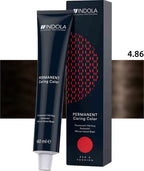 Indola - Indola Profession Permanent Caring Color 4.86 60ml - afbeelding 1