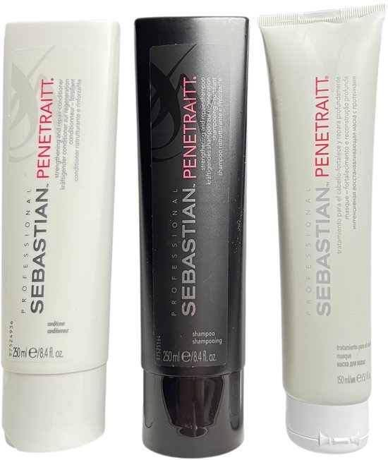 Sebastian Penetraitt Set Shampoo 250 ml + Conditioner 250 ml + Masker 150 ml - afbeelding 2