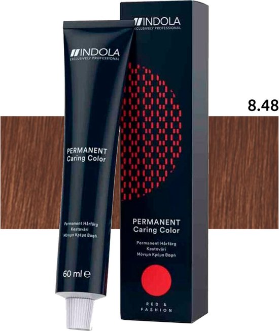 Indola - Indola Profession Permanent Caring Color 8.48 60ml - afbeelding 1