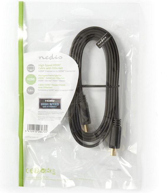 | HDMI™ Connector | HDMI™ Connector | | | | | | Zwart | - afbeelding 23