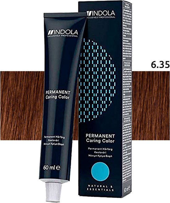 Indola - Indola Profession Permanent Caring Color 6.35 60ml - afbeelding 1