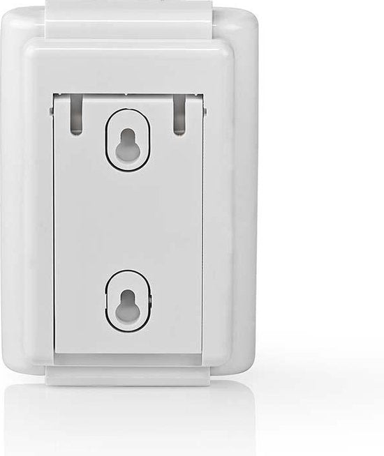 Nedis Weerstation - Binnen & Buiten - Radiogestuurde klok - Inclusief draadloze weersensor - Weersvoorspelling - Barometer - Tijdweergave - LCD met Achtergrondverlichting - Wekkerfunctie - afbeelding 10