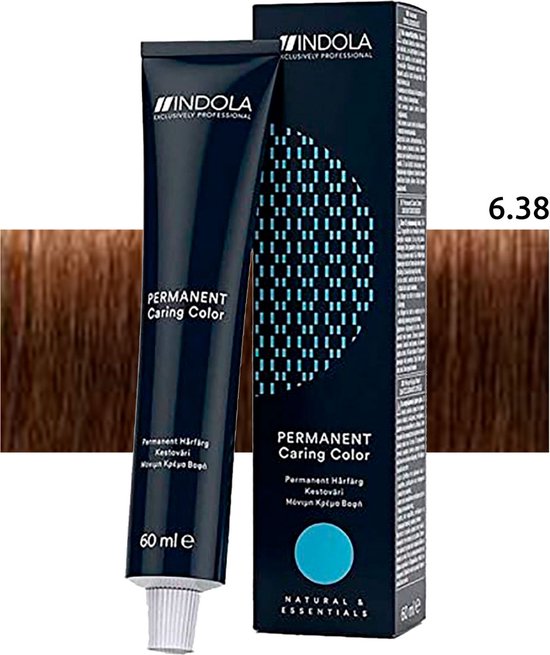 Indola - Indola Profession Permanent Caring Color 6.83 60ml - afbeelding 1