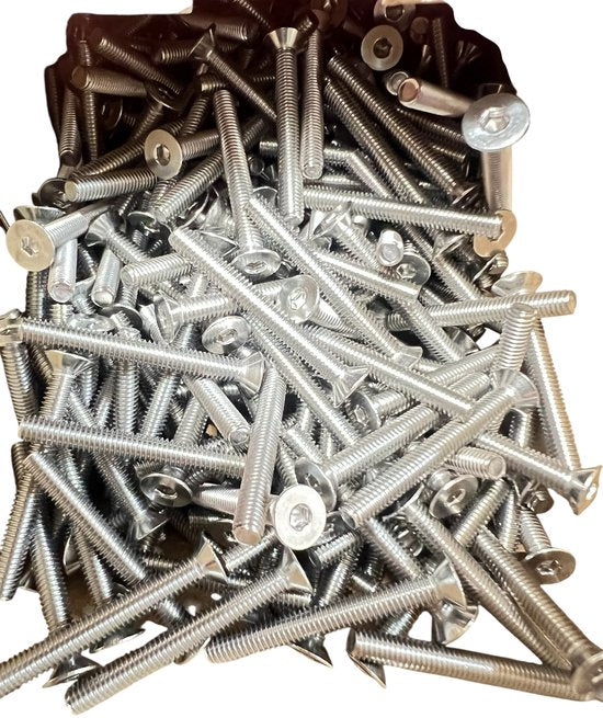 Würth M4 x 35 Edelstaal A2-070 Inbusbouten (2.5) 500 Stuks - afbeelding 4