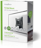Nedis Draai- en Kantelbare TV-Muurbeugel - 13 - 27 " - Maximaal schermgewicht: 15 kg - Kantelbaar - Draaibaar - Minimale muurafstand: 60 mm - Maximale muurafstand: 60 mm - 1 Draaipunt(en) - ABS / Staal - afbeelding 6