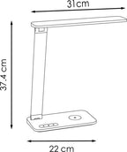 Home Sweet Home - Moderne Led Bureaulamp Talia - verstelbare LED Leeslamp met schakelaar - Zwart - 31/31/37.4cm - 6W 6500K 650lm - geschikt voor thuiskantoor, thuiswerkplek en werkruimte thuis - integreert LED - afbeelding 7