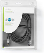 Nedis Optische Audiokabel - TosLink Male - TosLink Male - m - Rond - PVC - Antraciet - Doos - afbeelding 19