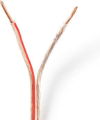 Nedis Speaker-Kabel - 2x 1.50 mm² - CCA - m - Rond - PVC - Folieverpakking - afbeelding 5