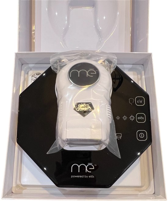 IPL + RF Mē Powered By Elōs Black Version met Extra reserve IPL lamp - afbeelding 1
