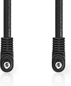 Nedis Audio-Videokabel - 3,5 mm Male - 3,5 mm Male - Vernikkeld - 2.00 m - Rond - PVC - Zwart - afbeelding 9