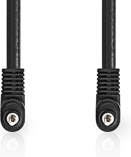 Nedis Audio-Videokabel - 3,5 mm Male - 3,5 mm Male - Vernikkeld - 2.00 m - Rond - PVC - Zwart - afbeelding 9