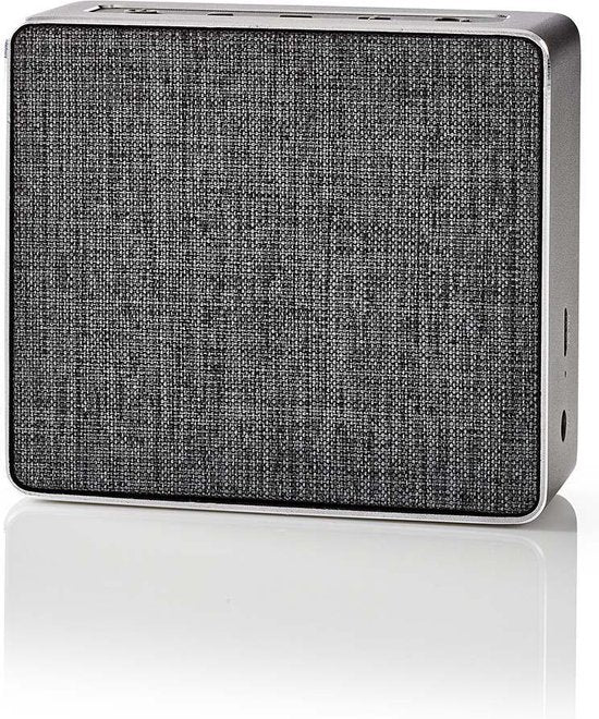 Bluetooth-Speaker - Maximale batterijduur: 4 uur - Handheld Ontwerp - 15 W - Stereo - Ingebouwde microfoon - Grijs - afbeelding 5