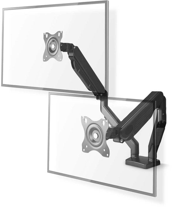 Nedis Monitorbeugel voor Bureaus - Gasveer - 15 - 32 " - 75x75 / 100x100 - Draai- en Kantelbaar - afbeelding 24