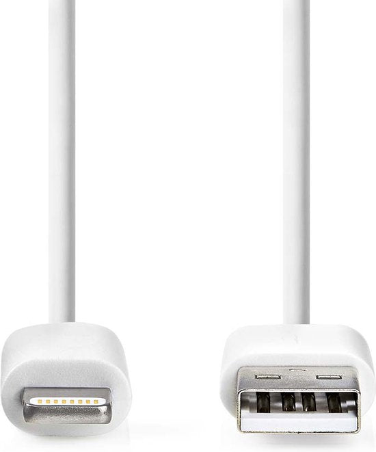 Sync and Charge Cable | Apple Lightning - USB A Male | m | Wit - 288779 — EAN 5412810288779