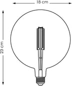 Home sweet home LED lamp Globe G180 dimbaar - afbeelding 3