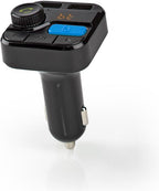 FM-Audiotransmitter voor Auto - Gefixeerd - Handsfree bellen - 0.8 " - LED-Scherm - Bluetooth - 5.0 V DC / 1.0 A / 5.0 V DC / 2.4 A - Bass boost - Google Assistant / Siri - Zwart - afbeelding 10