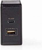 Nedis thuislader met 1 USB-C PD en 1 USB-A poort - 57W - afbeelding 25