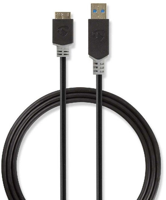 USB-Kabel - USB 2.0 - USB-A Male - USB Micro-B Male - 480 Mbps - Verguld - m - PVC - afbeelding 9
