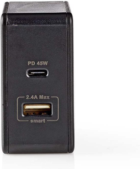Nedis thuislader met 1 USB-C PD en 1 USB-A poort - 57W - afbeelding 16