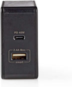 Nedis thuislader met 1 USB-C PD en 1 USB-A poort - 57W - afbeelding 16