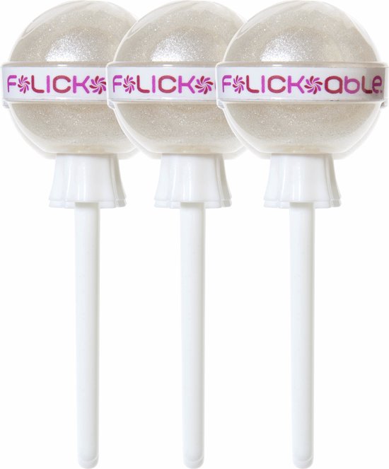 Flickable Luxe Lip Gloss Pop - Fight For Your White to Party 05 - set van 3 - afbeelding 1