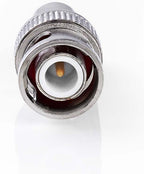 Nedis BNC-Adapter - BNC Male - RCA Female - Vernikkeld - 50 Ohm - Recht - Metaal - Zilver - 10 Stuks - Envelop - afbeelding 2