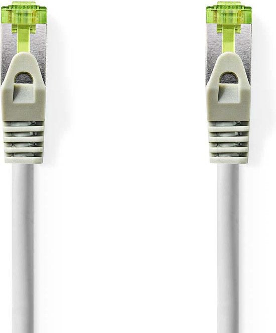 Nedis CAT7 Netwerkkabel - S/FTP - RJ45 Male - RJ45 Male - 1.00 m - Snagless - Rond - LSZH - Grijs - Envelop - afbeelding 10