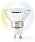 Nedis SmartLife LED Spot - Wi-Fi - GU10 - 400 lm - 5 W - Koel Wit / Warm Wit - 2700 - 6500 K - Energieklasse: F - Android / IOS - PAR16 - 1 Stuks - afbeelding 1