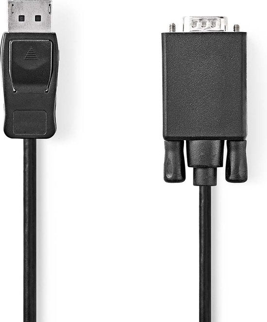 Nedis Displayport - Vga-kabel Displayport Male - Vga Male 2,0 M Zwart - afbeelding 9