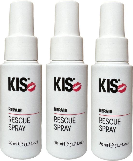 3 stuks KIS Repair Rescue Spray Mini 50ml leave in Conditioner Spray - afbeelding 1