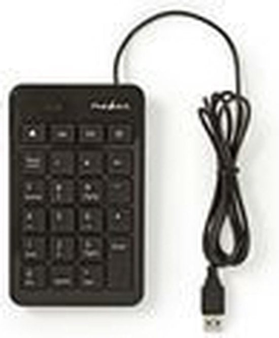 Nedis Bedraad Toetsenbord - USB-A - Kantoor - Enkelhandig - Nummeriek - Numeriek toetsenbord - afbeelding 12