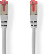 Nedis CAT6-kabel - RJ45 Male - RJ45 Male - S/FTP - m - Rond - PVC - Grijs - Label - afbeelding 8