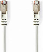 Nedis CAT5e-Kabel | SF/UTP | RJ45 Male | RJ45 Male | 10.0 m | Rond | PVC | Wit | Blister - afbeelding 1