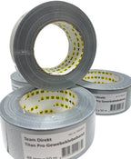 6 x Titan Pro Duct tape 48mm x 50 meter Grijs - afbeelding 2