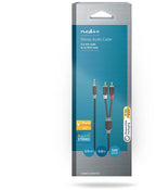 Nedis 3,5mm Jack - Tulp stereo audio kabel - zwart - meter - afbeelding 30