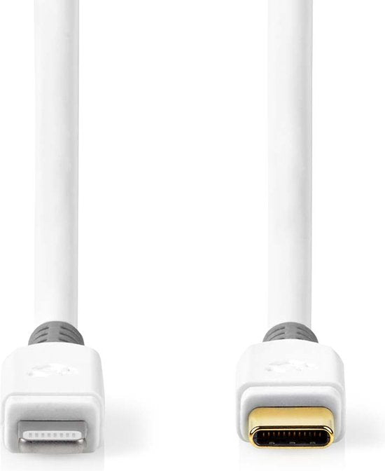 Nedis 8-Pins - USB-C wit Wit - 312955 — EAN 5412810312955