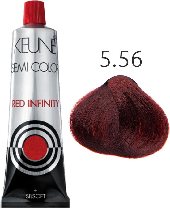 Keune - Semi Color - Red Infinity - 5.56 - 60 ml - afbeelding 3
